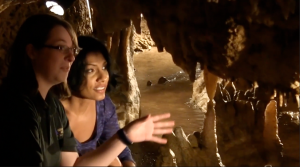 Veronica Harper in Cave of the Mounds